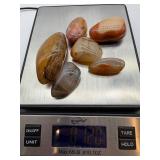 Polished Banded Agate Stones (Lot of 6)