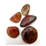 Polished Agate Stone Set (Lot of 5)