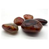 Polished Agate Stone Set (Lot of 5)