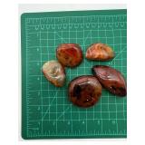 Polished Agate Stone Set (Lot of 5)