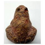Carved Stone Frog Figurines (Lot of 3)