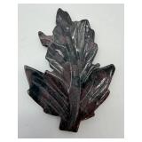 Carved Stone Leaf Set (Lot of 3)