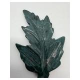 Carved Stone Leaf Set (Lot of 3)