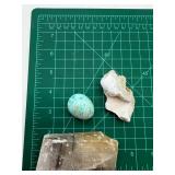 Mixed Mineral Specimens (Lot of 3) including Turquiose