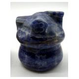 Carved Stone Pig Figurines (Lot of 4)