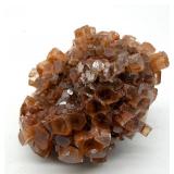 Natural Brown Aragonite Star Cluster Crystal Specimen