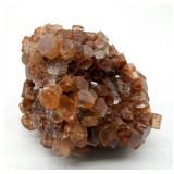 Natural Brown Aragonite Star Cluster Crystal Specimen