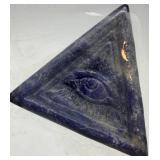 Stone Pyramid & Paw Print Display Pieces Mixed Lot of 3
