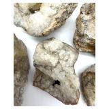 Natural Quartz Geodes (Lot of 5)