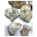 Natural Crystal Mineral Specimens (Lot of 7)