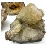 Quartz Geode Specimens (Lot of 3)