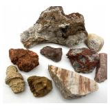 Mixed Rock Specimens (Lot of 9)