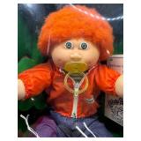 Cabbage Patch Kids - Jesmar - Spanish - Fuzzy - Red Hair - Green Eyes - Boy - Dimple - Freckle - with Box