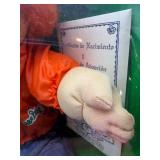 Cabbage Patch Kids - Jesmar - Spanish - Fuzzy - Red Hair - Green Eyes - Boy - Dimple - Freckle - with Box