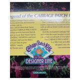 Cabbage Patch Doll - Designer Line - Coleco - Fuzzy - Blonde Hair - Blue Eyes - Boy - Dimple - MIB