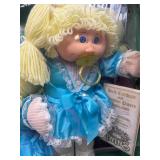 Cabbage Patch Kids - Twins - 1985 - Coleco - Pigtail - Lemon Hair - Blue Eyes - Girls - Dimples & Pacifier - MIB