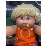 Cabbage Patch Kid - Coleco - Canada - French - Shag - Lemon Hair - Blue Eyes - Pacifier & Dimples - Boy - MIB