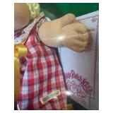 Cabbage Patch Kid - Jesmar - Spanish - Ponytail - Lemon Hair - Blue Eyes - Dimples & Freckles - Girl - MIB