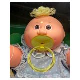 Cabbage Patch Kids - Coleco - Preemie - 1985 - Lemon Hair - Brown Eyes - Dimples & Pacifier - Boy - MIB
