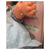 Cabbage Patch Kids - Coleco - Preemie - 1985 - Lemon Hair - Brown Eyes - Dimples & Pacifier - Boy - MIB