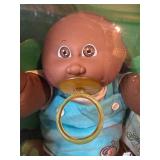 Cabbage Patch Kid - Coleco - African American - 1985 - Bald - Brown Eyes - Dimples & Pacifier - Boy - MIB