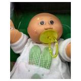 Cabbage Patch Kid - 1985 - Coleco - Preemie - Brown Eyes - Bald - Boy - Dimples & Freckles - MIB