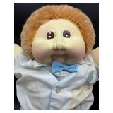 Cabbage Patch Kids - Softie - Shag - Wheat Hair - Brown Eyes - with Cap