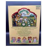 Cabbage Patch Kid - 1985 - Coleco - Pigtails - Lemon Hair - Blue Eyes - Girl - Dimples & Pacifier - with Box