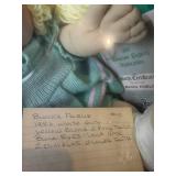 Cabbage Patch Kids - Coleco - 1986 - Double Ponytail - Yellow Blonde - Blue Eyes - Girl - Dimples & Teeth - MIB