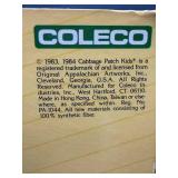 Cabbage Patch Kids - Coleco - 1986 - Double Ponytail - Yellow Blonde - Blue Eyes - Girl - Dimples & Teeth - MIB