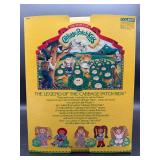 Cabbage Patch Kid - Coleco - 1985 - Yellow Blonde - Ponytail - Green Eyes - Girl - Dimples & Tooth - MIB