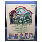 Cabbage Patch Kid - Coleco - 1984 - Pigtails - Lemon Blonde Hair - Blue Eyes - Girl - Dimples - MIB