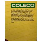 Cabbage Patch Kid - Coleco - 1985 - Loop - Wheat Hair - Green Eyes - Boy - Dimples & Pacifier - MIB