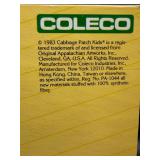 Cabbage Patch Kid - Coleco - 1985 - Loop - Wheat Hair - Green Eyes - Boy - Dimples & Pacifier - MIB