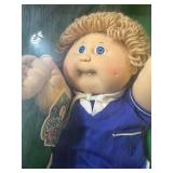 Cabbage Patch Kid - Coleco - 1985 - Loop - Wheat Hair - Blue Eyes - Boy - Dimples & Tooth - MIB