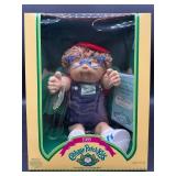 Cabbage Patch Kid - Coleco - 1985 - Loop - Champagne Hair - Blue Eyes - Boy - Dimples & Eyeglasses - MIB