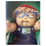 Cabbage Patch Kid - Coleco - 1985 - Loop - Champagne Hair - Blue Eyes - Boy - Dimples & Eyeglasses - MIB