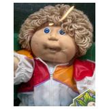 Cabbage Patch Kid - Coleco - Loop - Champagne Hair - Blue Eyes - Boy - Dimples & Teeth - Holding Hand - MIB