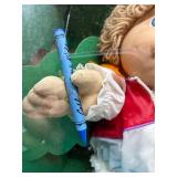 Cabbage Patch Kid - Coleco - Loop - Champagne Hair - Blue Eyes - Boy - Dimples & Teeth - Holding Hand - MIB