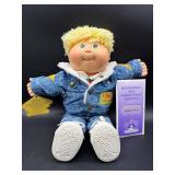 Cabbage Patch Kid - Designer Series - Shag - Lemon Hair - Green Eyes - Boy - Dimple on Chin - No Box