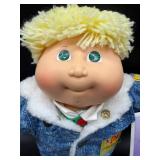 Cabbage Patch Kid - Designer Series - Shag - Lemon Hair - Green Eyes - Boy - Dimple on Chin - No Box