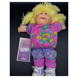 Cabbage Patch Kid - Designer Series - Lemon Hair - Violet Eyes - Girl - Dimples - Missing Pacifier