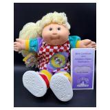 Cabbage Patch Kid - Designer Series - Blonde - Ponytail - Brown Eyes - Girl - Chin Dimple