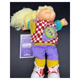 Cabbage Patch Kid - Designer Series - Blonde - Ponytail - Brown Eyes - Girl - Chin Dimple