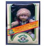 Cabbage Patch Kid - Arxon - German - Fuzzy - Blonde Hair - Blue Eyes - Boy - Dimples, Freckles & Pacifier - MIB