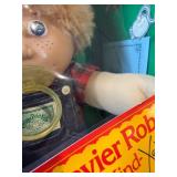 Cabbage Patch Kid - Arxon - German - Fuzzy - Blonde Hair - Blue Eyes - Boy - Dimples, Freckles & Pacifier - MIB