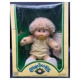 Cabbage Patch Kid - Jesmar - Fuzzy - Tan Hair - Blue Eyes - Boy - Dimples & Pacifier - MIB
