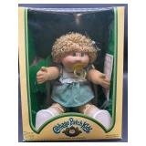 Cabbage Patch Kid - Jesmar - Loop - Shag - Tan Hair - Green Eyes - Girl - Dimples & Pacifier - MIB