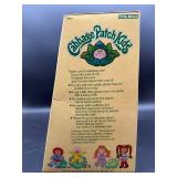 Cabbage Patch Kid - Coleco - Braided Ponytail - Tan Hair - Green Eyes - Dimples & Pacifier - MIB