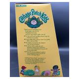 Cabbage Patch Kid - Coleco - 1985 - Braided Ponytail - Champagne - Green Eyes - Girl - Dimples - MIB